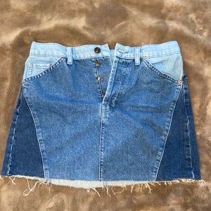 Jean skirt